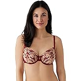 Wacoal Women's Dramatic Interlude Embroidered Unlined Underwire Bra