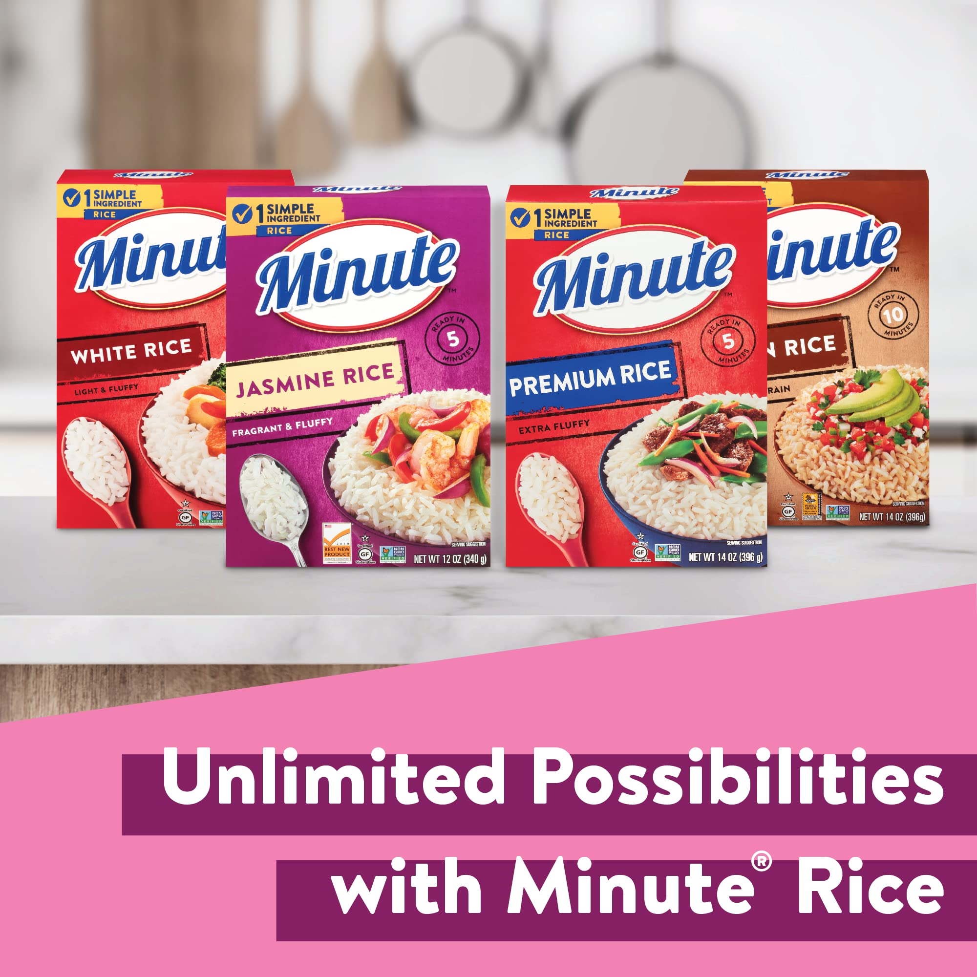Mua Minute Jasmine Rice, Instant Jasmine Rice for Quick Dinner Meals ...