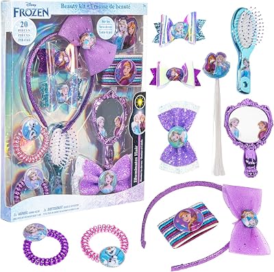 Townley Girl Disney Frozen 2 Hair Accessories Gift Set for Kids Girls Ages 3+