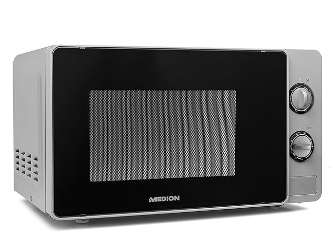 MEDION MD18691 Microondas con grill, 800 W, 20 litros ...