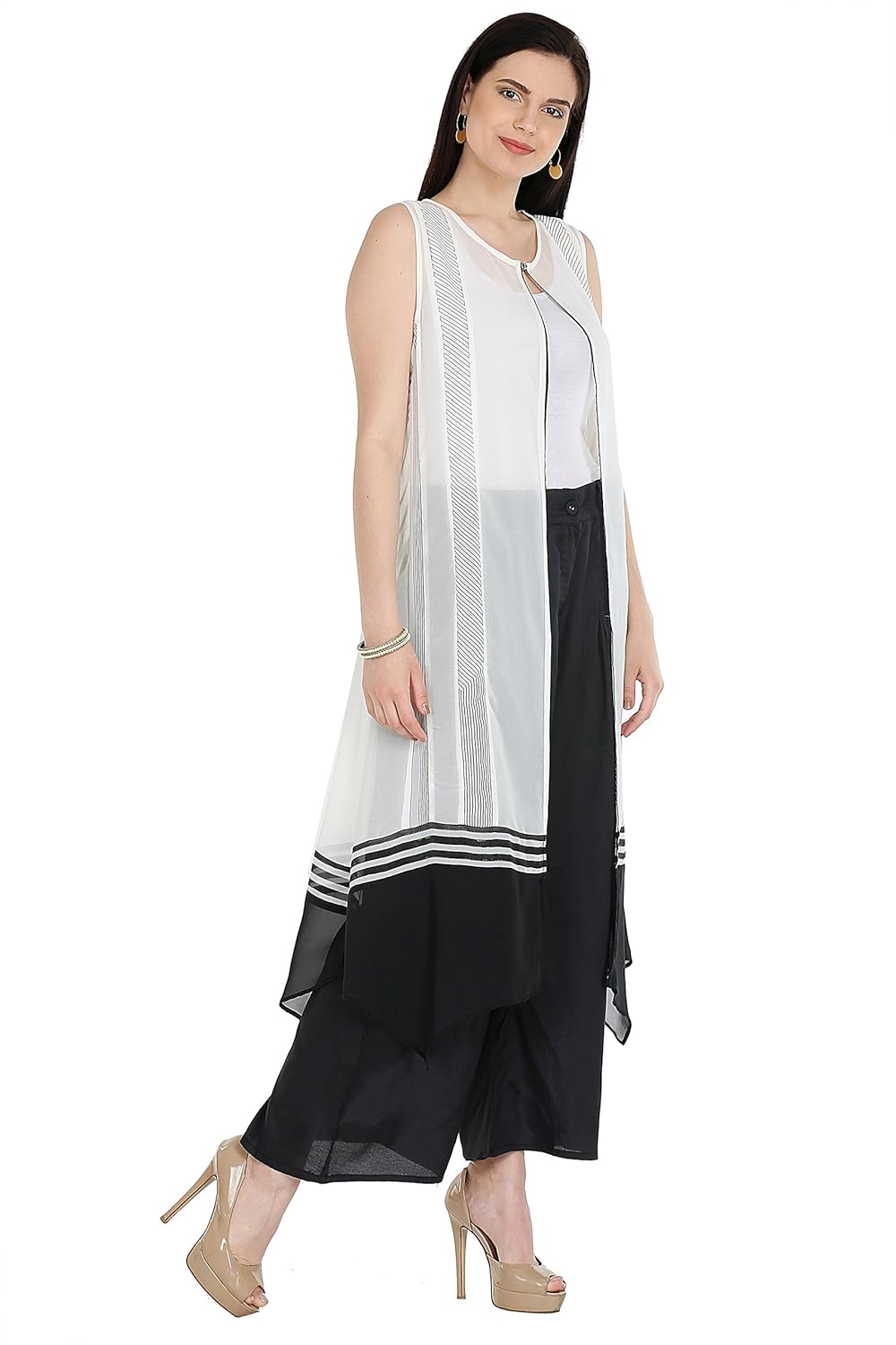 w for woman women's cape gilet