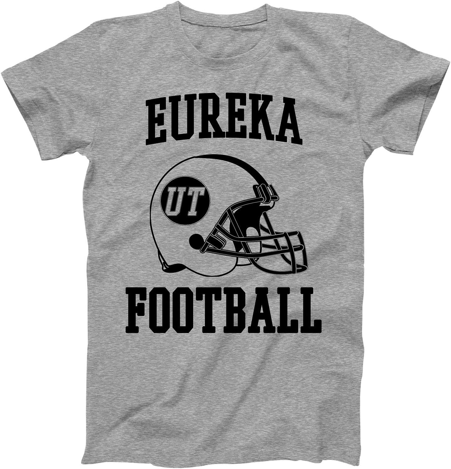 Vintage Football City Eureka Shirt for State Utah with UT on Retro Helmet Style