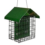 JCs Wildlife Metal House Double Suet Cage with