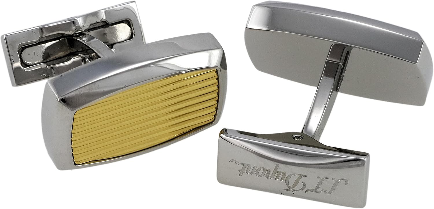 S.T. DUPONT 005503 CL LABEL GOLD PVD GUILLOCHE - Image 2