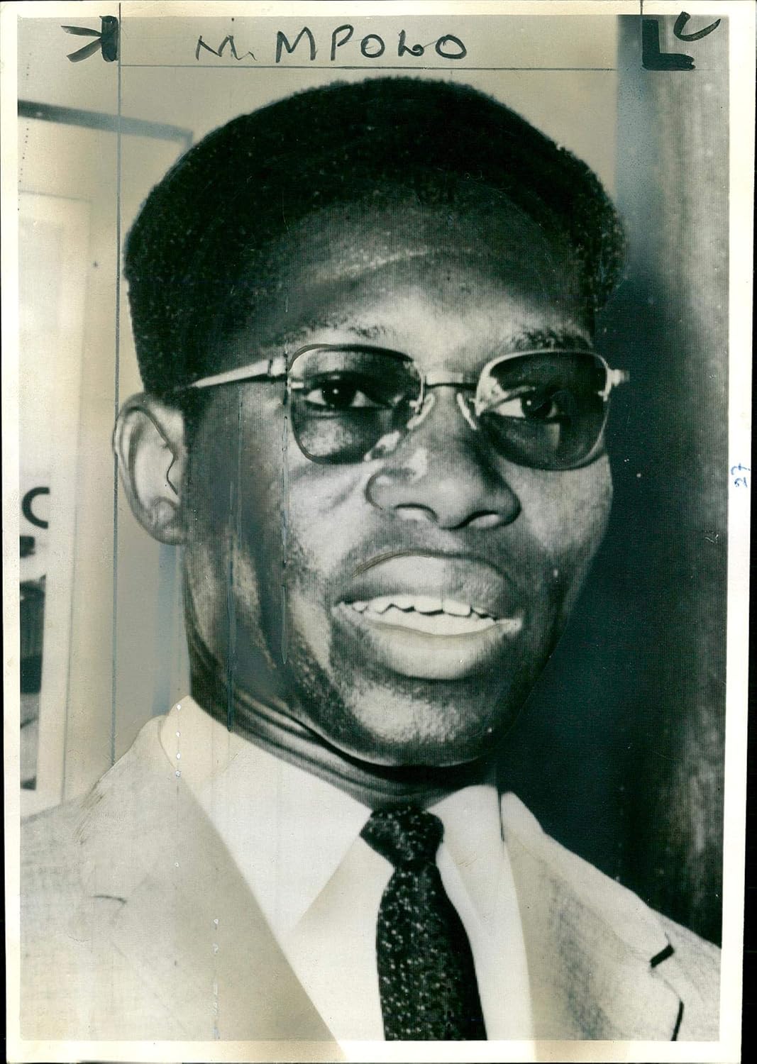 Photographs - Vintage photo of Maurice Mpolo