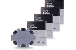 Genuine Oticon Minifit ProWax Filter Wax Guards, OEM Replacements for Oticon Hearing Aids Supplies, Genuine OEM Denmark Otico