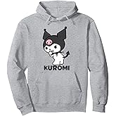 Sanrio Kuromi Backside Logo Hoodie Pullover Hoodie