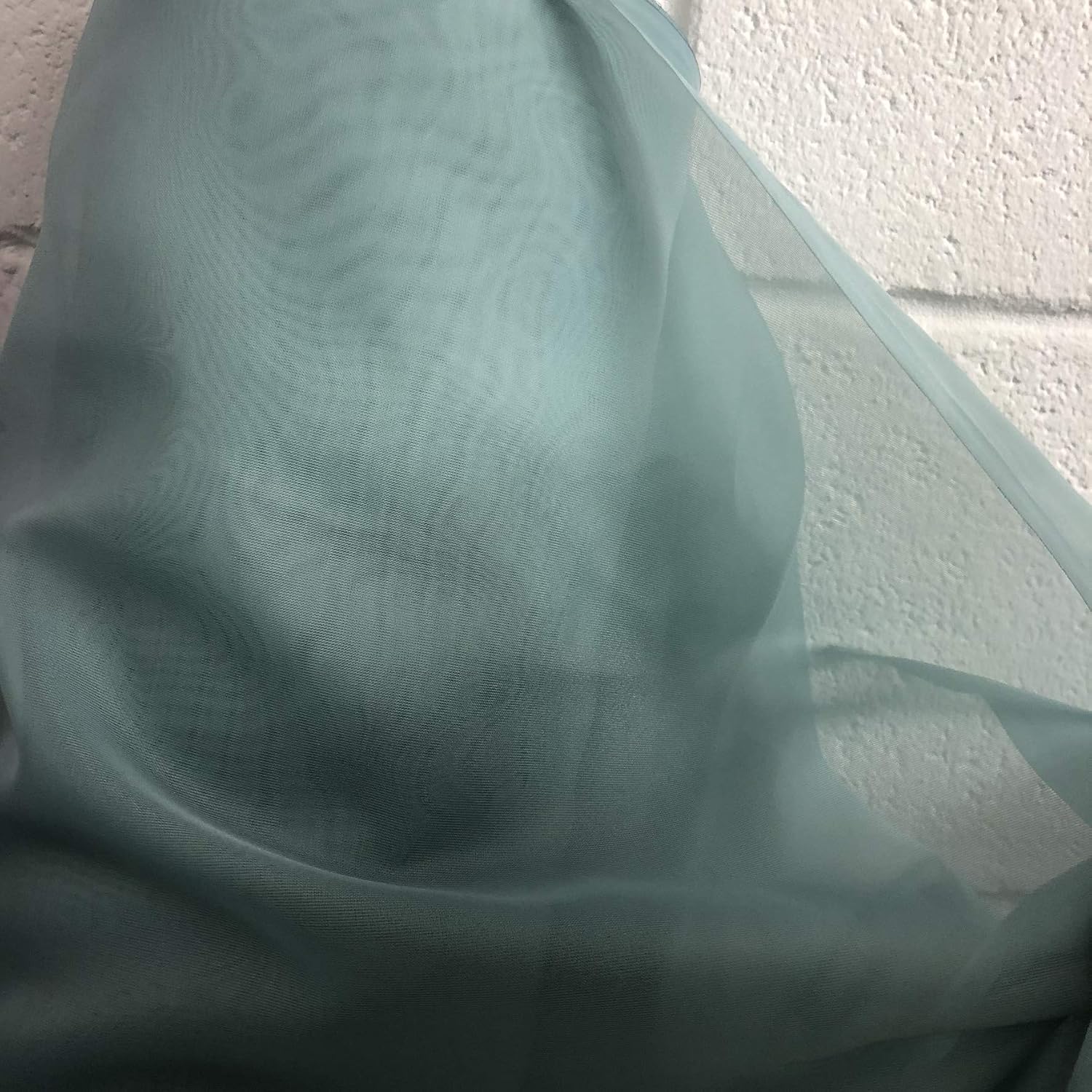 thumbnail image 2 of 58-Inch Wide Sheer Voile Fabric – Polyester Wedding Decoration Drape – DIY Material Sold By Meter – Multi-Color Classic Voile 2 of 5