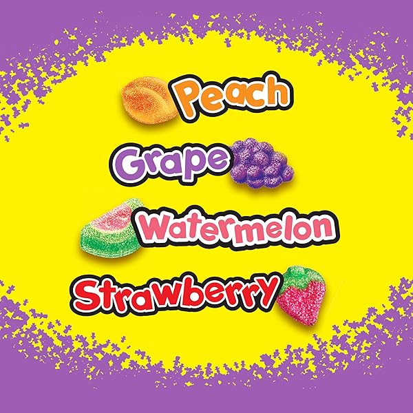 SOUR PATCH KIDS FRUITS MIX SOFT & CHEWY GUMMY CANDY, SHARE SIZE, 11.03 OZ