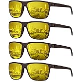 KALIYADI Mens Sun-Glasses Polarized Sunglasses-Men: Classic Sunglasses with Ultraviolet Protection for Driving Fishing Golf