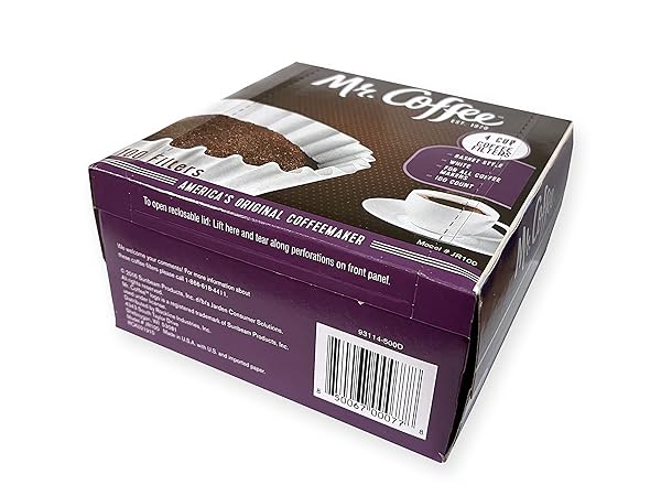 MR. COFFEE 4-CUP COFFEE FILTERS, 100 COUNT (PACKAGE MAY VARY)