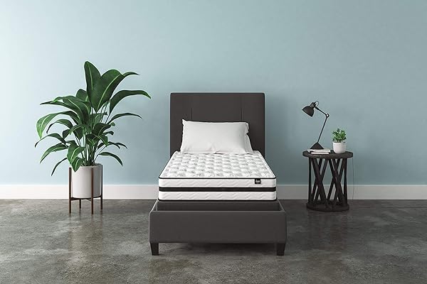 Signature Design by Ashley 8-Inch Chime Hybrid Firm Mattress - Twin