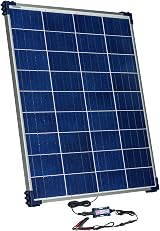 OptiMate Solar 80W 6.7A 12V Automatic Battery Charger Maintainer + Panel view 3