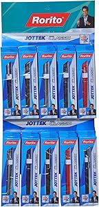 10 Reynolds Jetter Retractable Click Ball Pen Blue Ballpoint Pen Brand ADD By Indian Cricketer Sachin Tendulkar