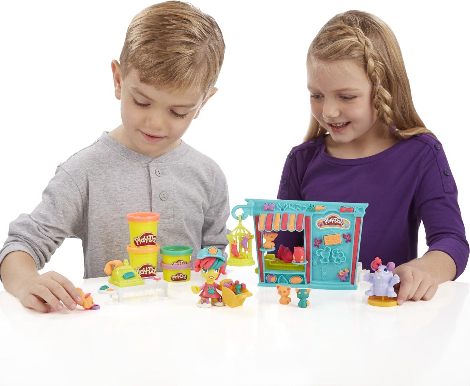 play doh town pet shop