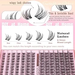 Natural Lash Extension Kit 8-16mm Lash Clusters