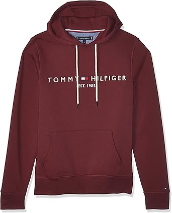 sudadera tommy hilfiger hombre roja