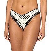HUGO Women's Unique Lace Trim Thong