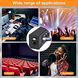 Copkim 8 Pack 4 Channel 3 Pin Multi Network XLR