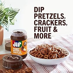 Jif Peanut Butter & Chocolate Flavored Spread, 29.5