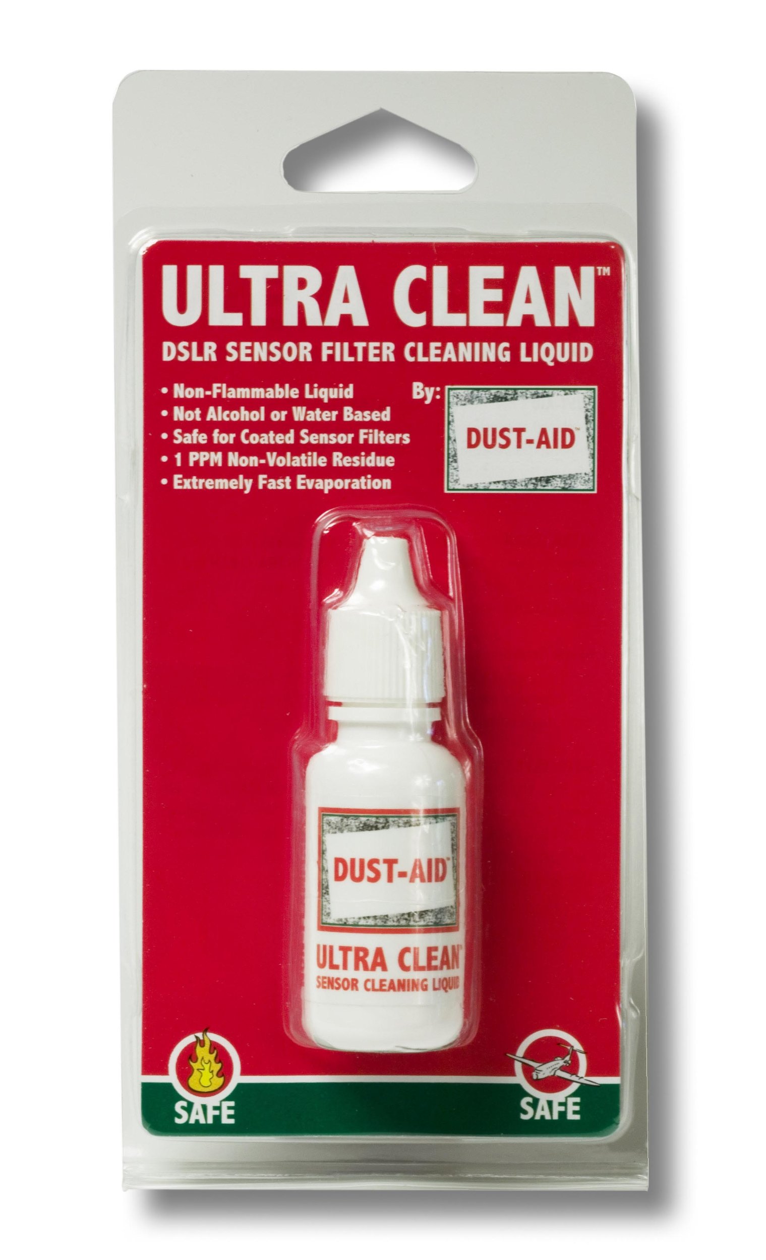 DustAid 15ml Ultra-Clean Sensor Filter Cleaning Fluid