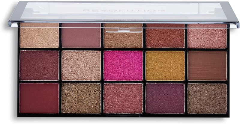 Revolution Beauty London Prestige Reloaded Eyeshadow Palette 15 Shades 16.5g