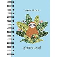 Sloth Journal - Slow Down: Enjoy the Moment (Journal / Notebook / Diary)