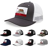 International Tie State Hat for Men and Women, Adjustable Snapback Trucker Baseball Cap with Embroidered Patch