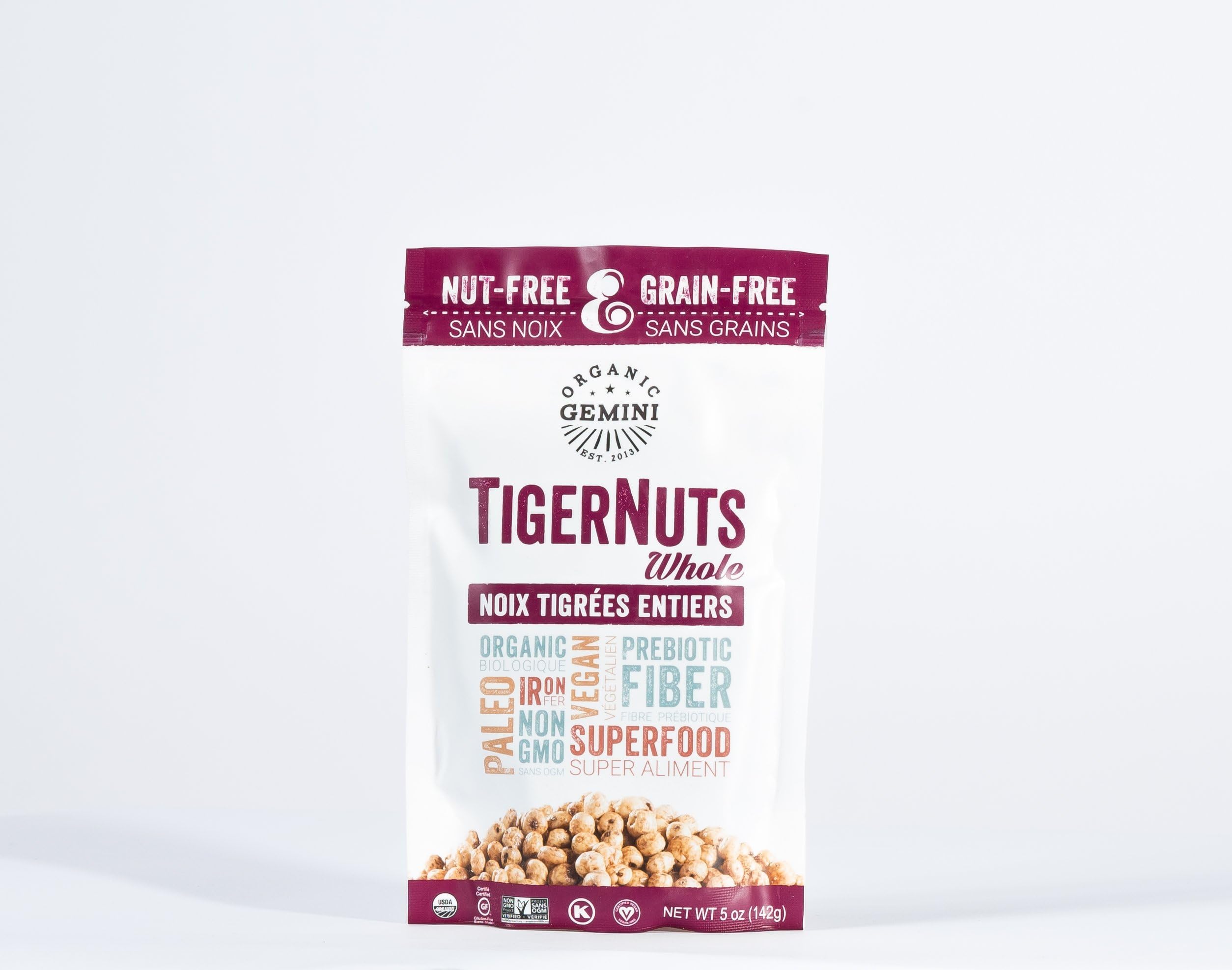 Raw TigerNut Snack 5oz -12pack