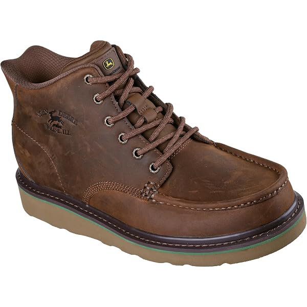 Amazon.com | Skechers Mens Work Pettus Chirk Brown Work  display picture 1