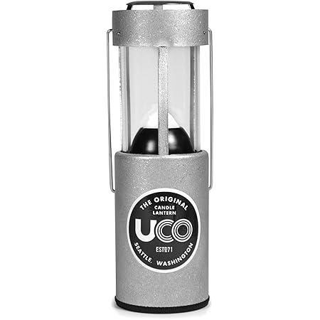 UCO Alu Kerzenlaterne, natur, 054800