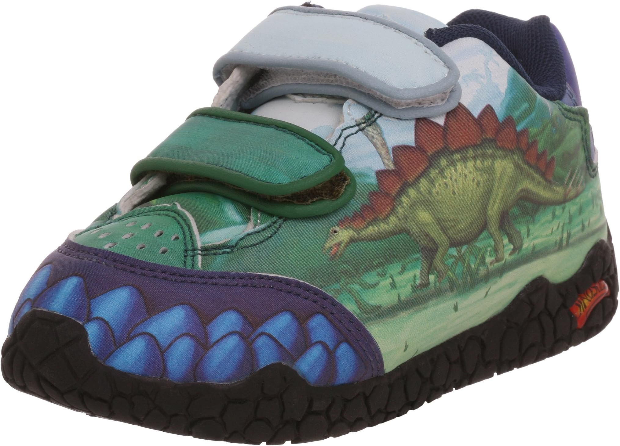 Dinosoles Boy's Dinorama Stegosaurus Trainers