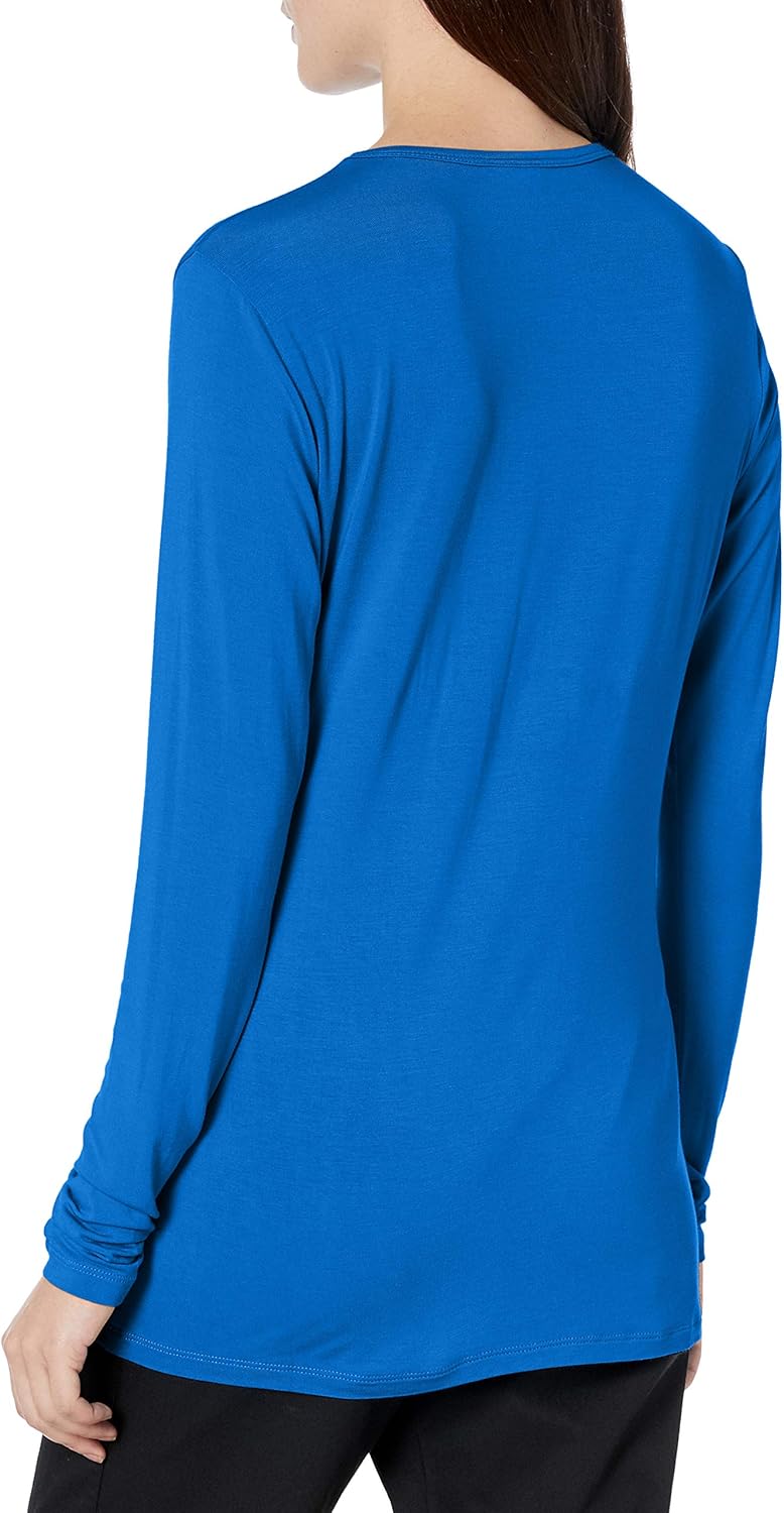 Cherokee Women's Long Sleeve Knit Shirt: Clothing