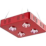 Hydropics red 800w cob Led Grow Light Full Spectrum for Hydroponics Greenhouse Indoor Plant Veg and Flower system 48"x24"x60" and 48"x48"x80" grow tent kits and package