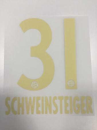 Flock Original FC Bayern München Trikot 23cm - Schweinsteiger 31