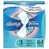 Always Infinity Feminine Pads for Women, Size