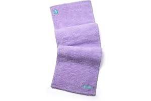 FACESOFT Eco Friendly Gym Towels for Working Out - Soft and Absorbent Cotton Exercise Towel - No Synthetic Microfibers or Plastics - Sweat Towel for Gym, Fitness, Sports, Yoga - Lavender - 1 Pc
