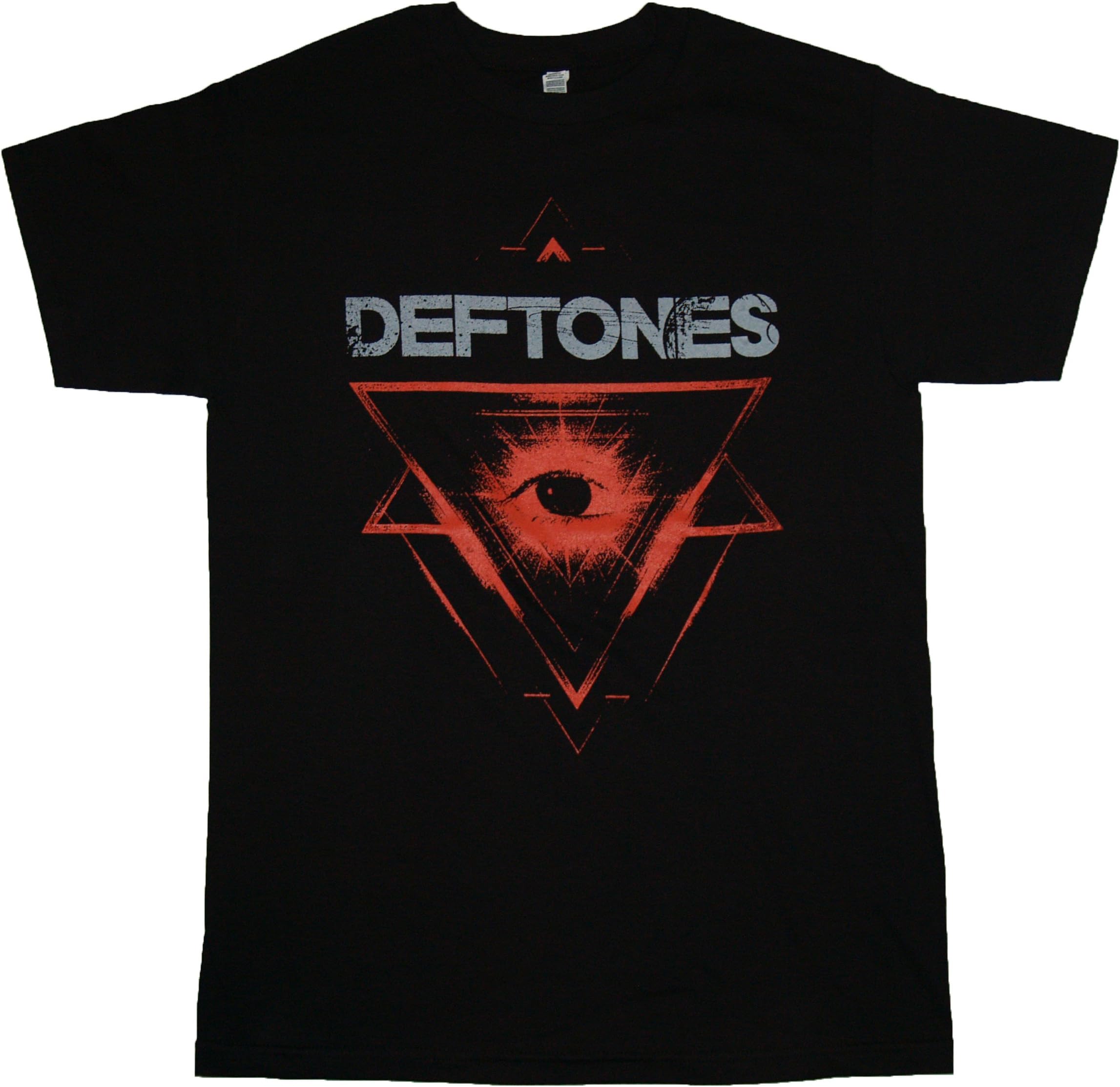 Apparel Deftones - Triangle Eye - Men's T-Shirt Black