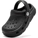 HOBIBEAR Kids Garden Clogs Toddler Sandals for Boys Girls Slipper Beach Water Shoes Slip on (Toddler/Little/Big Kids)