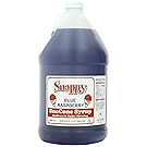 Snappy Popcorn Snappy Snow Cone Syrup 1 Gallon, Blue Raspberry.