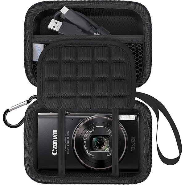 Amazon.com : Canboc Carrying Case for Canon PowerShot ELPH 360 HS