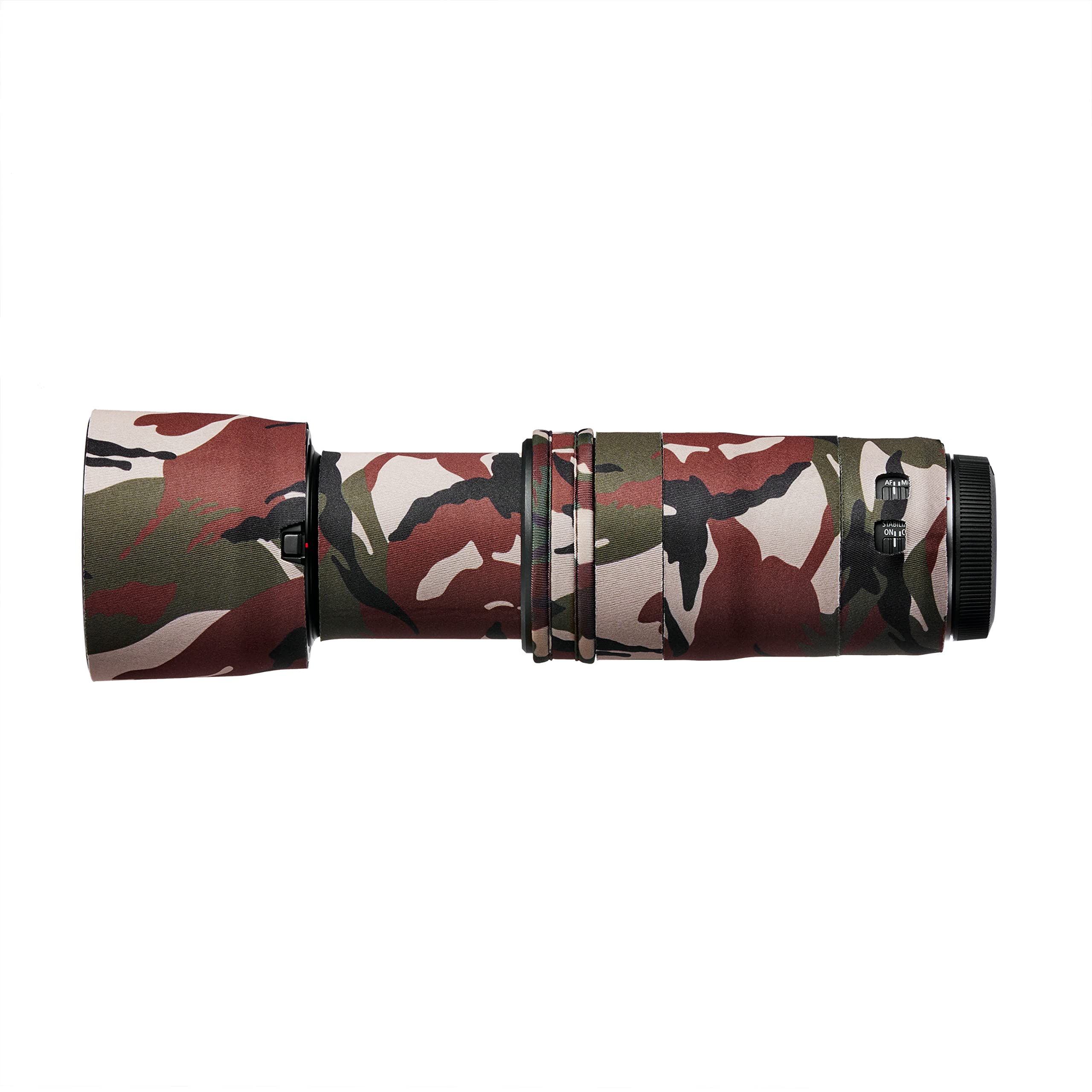 EasyCover - Lens Case - Protection for Canon RF 100-400mm Lenses, Green Camouflage, LOCRF100400GC