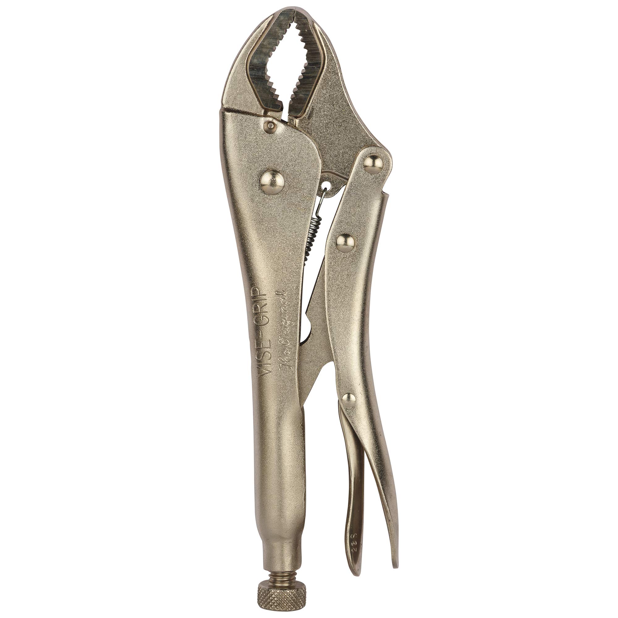 IRWIN Visegrip 10508017 10CR Curved Jaw Locking Plier, 2.5 x 12 mm
