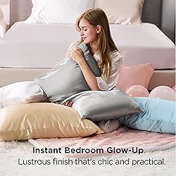 Bedsure Satin Pillowcase 2 Pack Similar to Silk