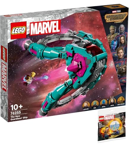 Amazon.com: Lego Marvel Superheroes Rocket's Warbird vs. Ronan Set