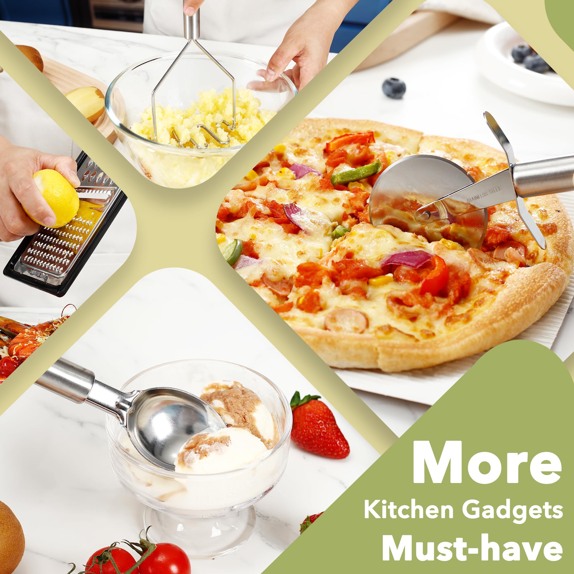 Large Cooking Utensils Set