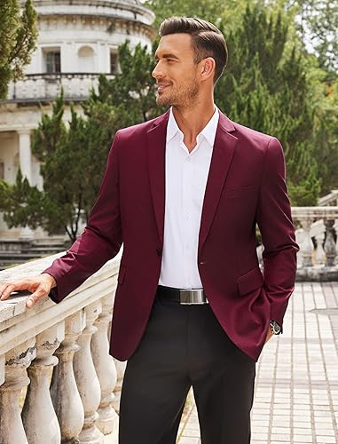 Casual Blazer Outfit Shirt Combination With Maroon Blazer