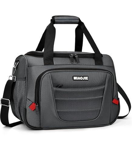 Personal Item Carry-On bag for Airlines Underseat Boarding Luggage Shoulder Nylon Duffel Bag