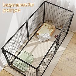 LURIVA Dog Crate for Large Dogs, 55" L x