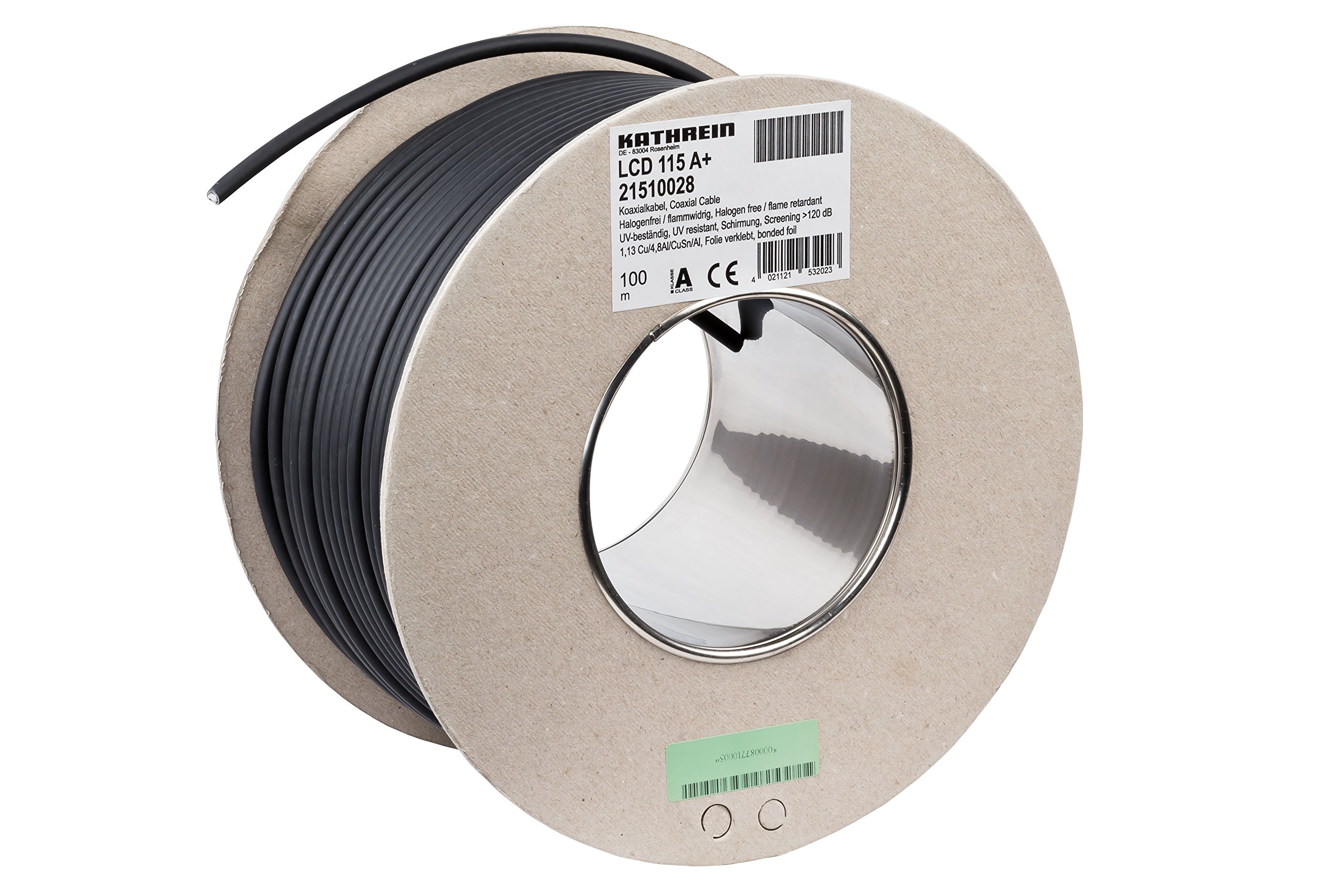 Kathrein LCD 115 A+ - coaxial cables (Black, Copper, -25 - 75 °C)